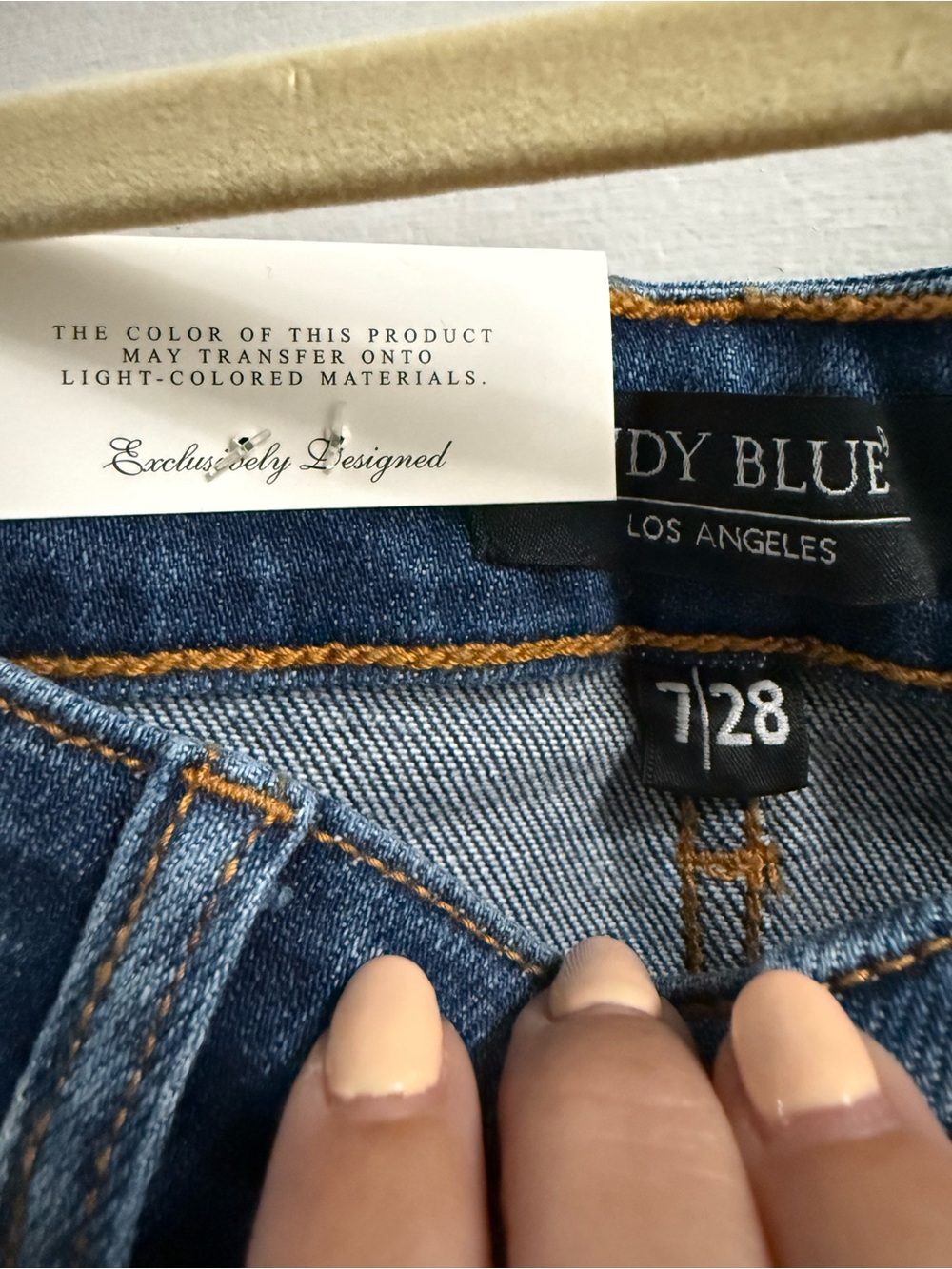 NWT Distressed Mid-Rise Dad Jeans - Judy Blue - Picture 6 of 8